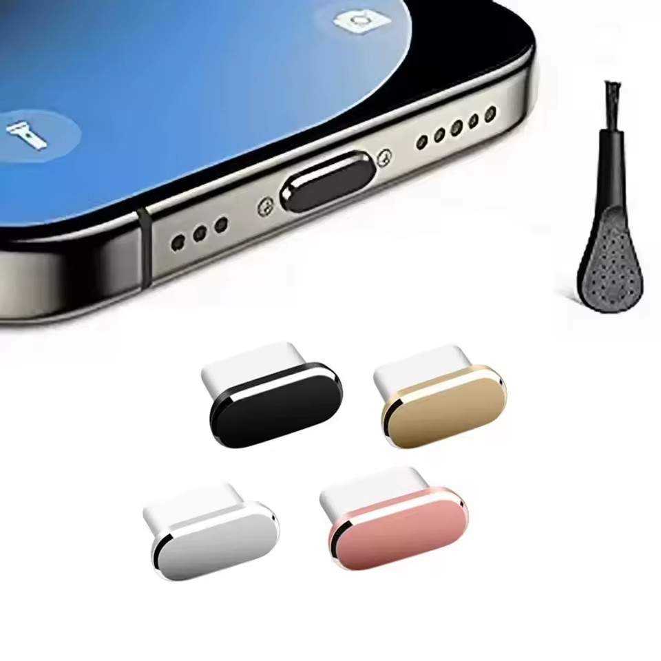 Travel Plug Type C - 4 szt. Zatyczki USB C z