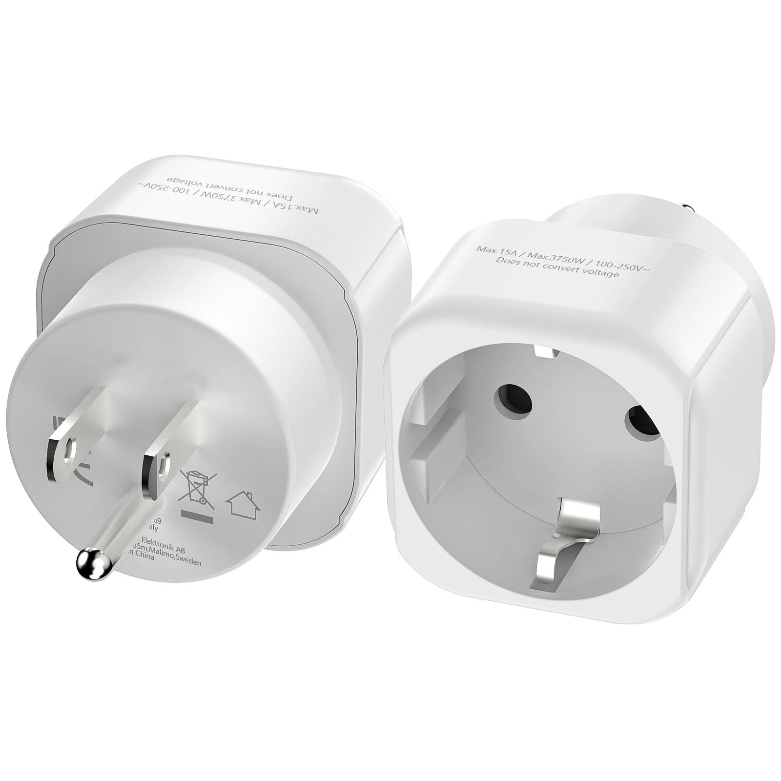 Travel Accessories Canada - Adapter podróżny USA, konwerter z wtyczką