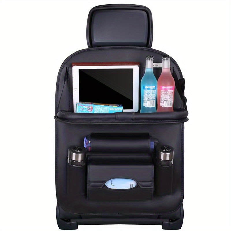 Car Seat Travel Bag - Organizer do samochodu ze skóry PU,