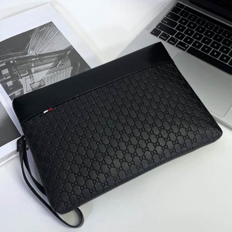 Travel Accessories Passport Holder - Męska skórzana torba biznesowa projektanta, kopertówka,