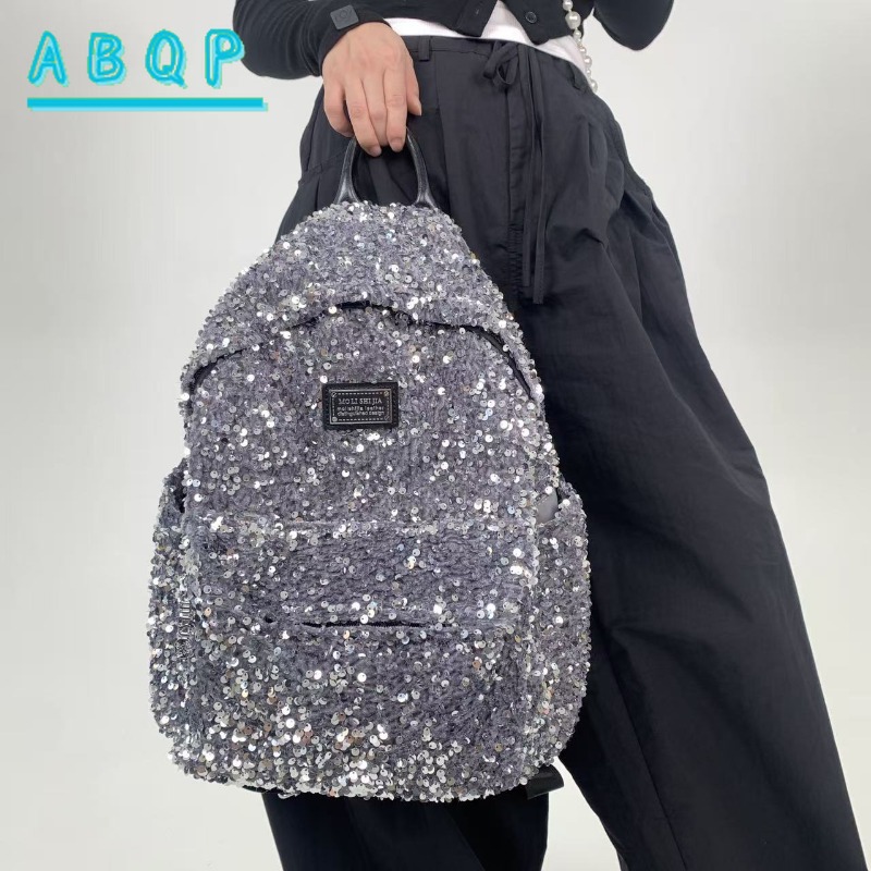 Travel Accessories Luxury Brands - Nowy damski plecak z cekinami, luksusowa