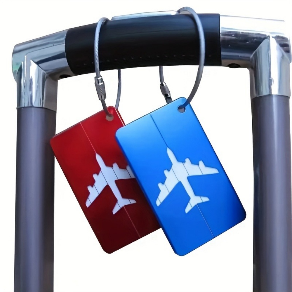 Travel Accessories Unique - Wysokiej jakości aluminiowa zawieszka do bagażu,
