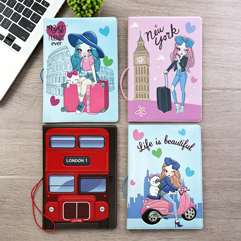 Travel Accessories London - Etui na paszport z motywem londyńskiego