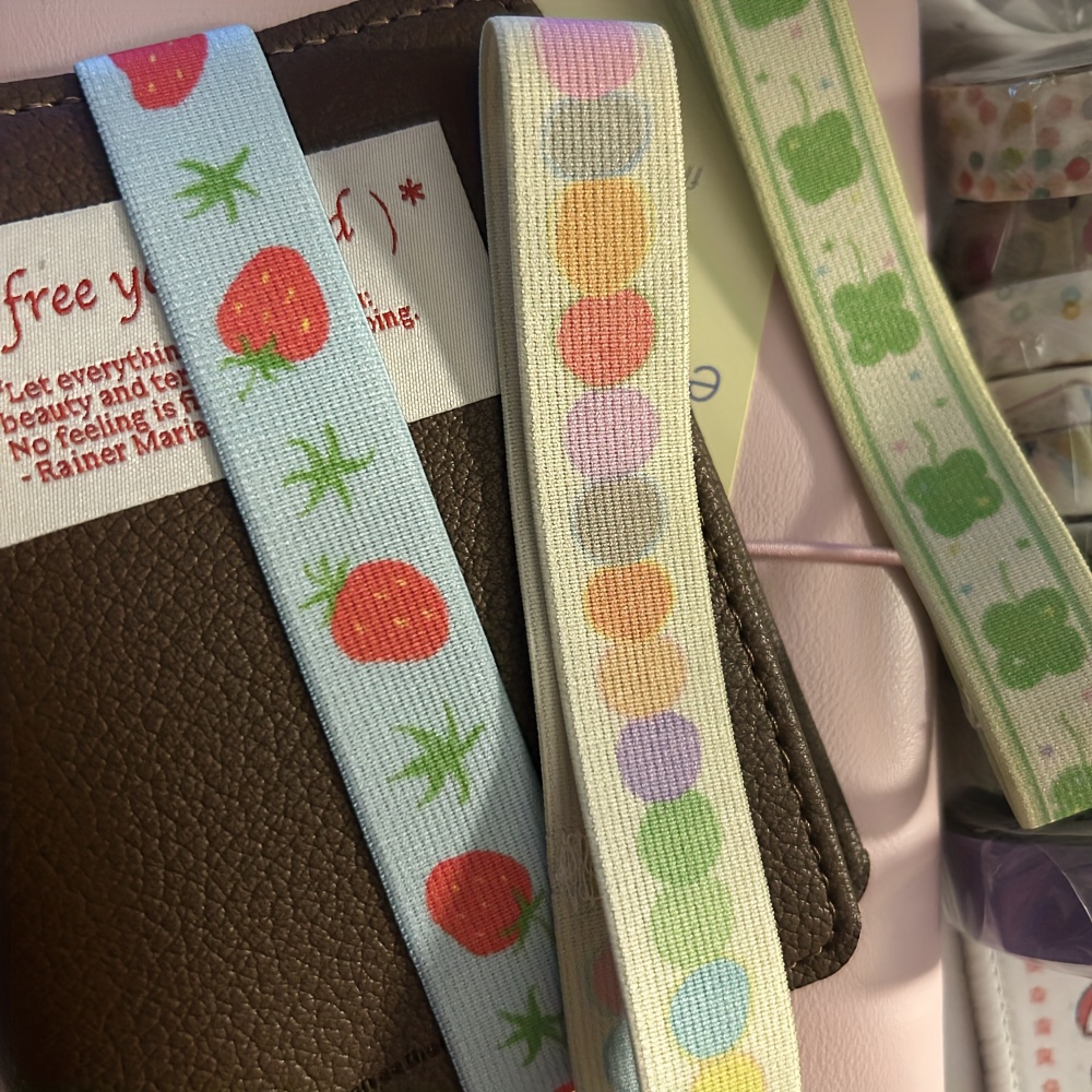 Travel Journal Accessories - Elastyczny pasek do planera A7 M5,