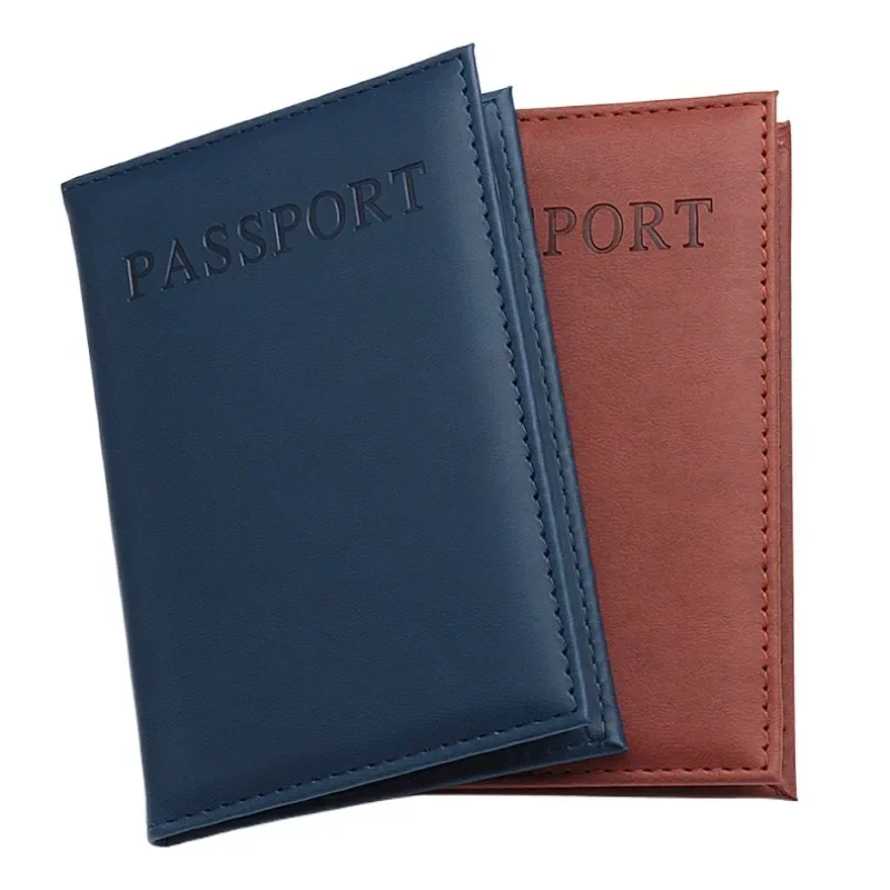 Travel Accessories Passport Holder - 1 szt. PU skórzany pokrowiec na