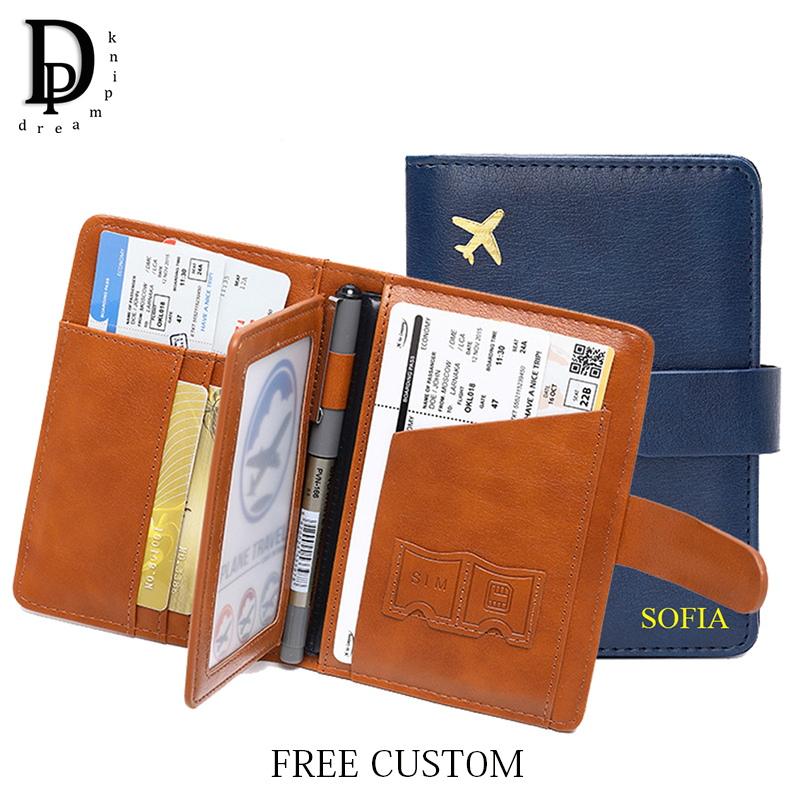 Travel Accessories Passport Holder - Portfel podróżny na paszport z własnymi