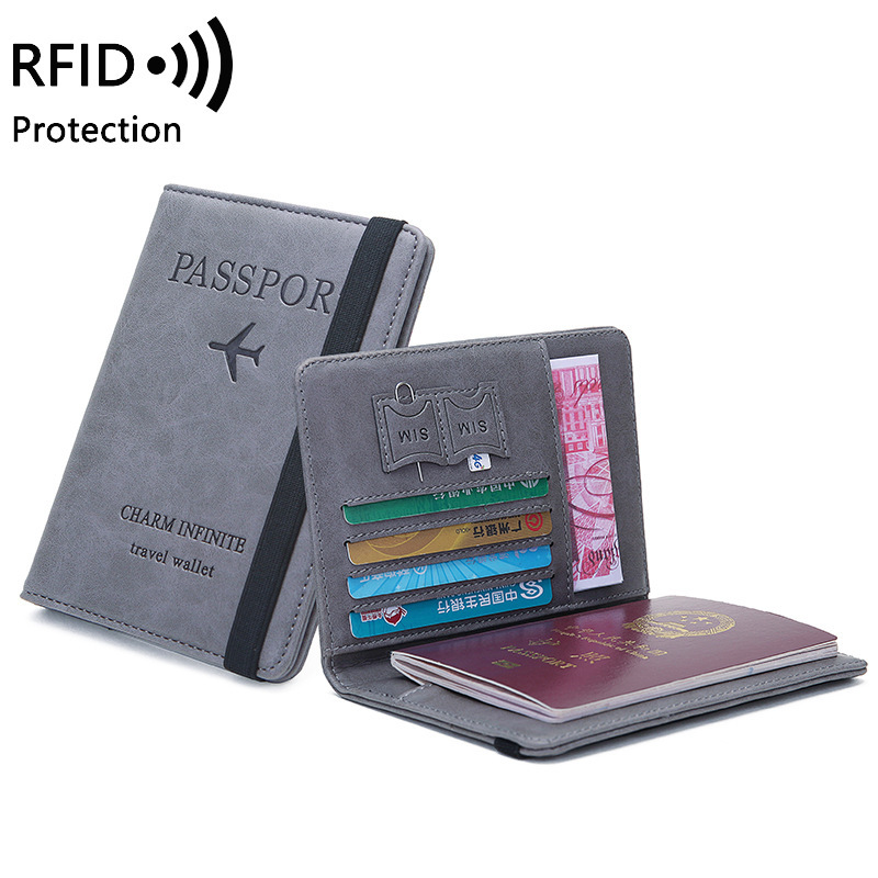 Travel Accessories Passport Holder - Etui na paszport ze skóry PU
