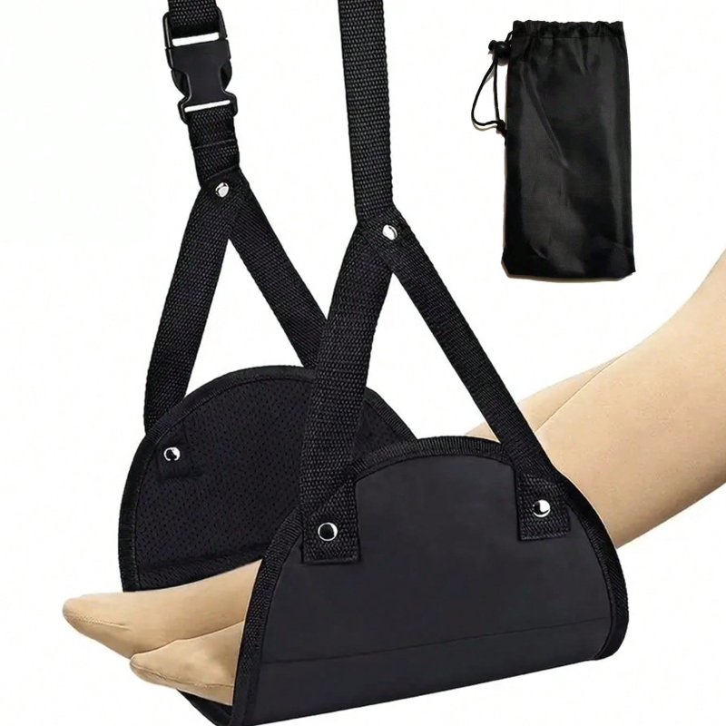 Travel Accessories For Train - Przenośny Regulowany Hamak Podnóżek do Samolotu