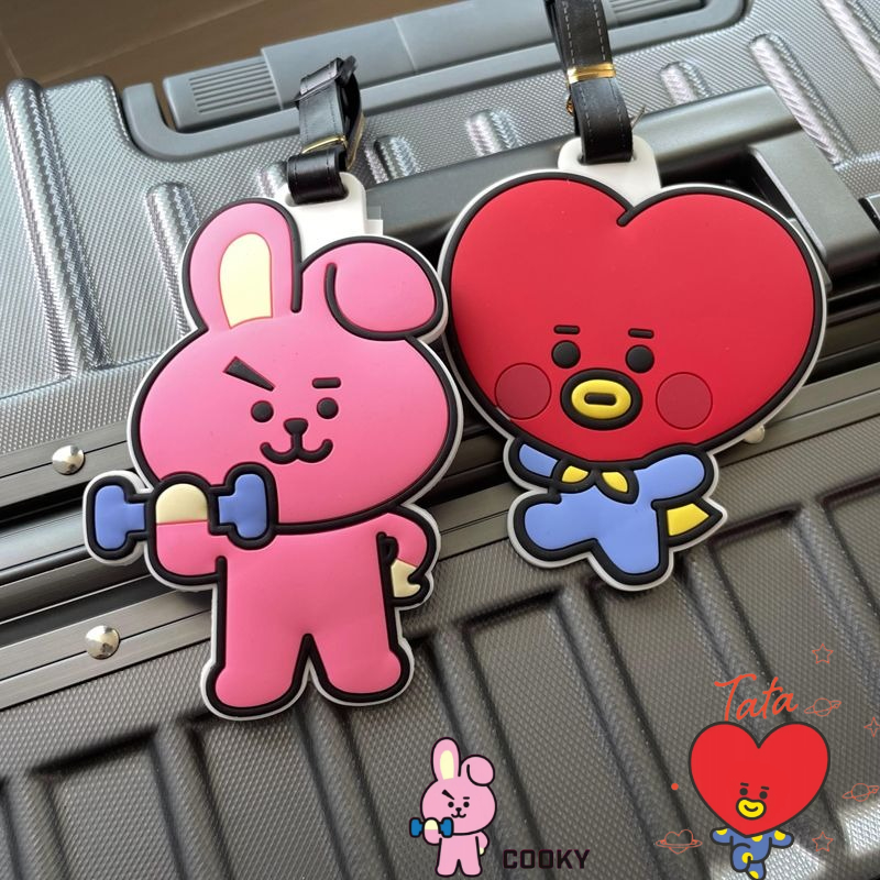 It Travel Accessories - Uroczy breloczek BT21, kreskówkowy, kawaii, unisex,