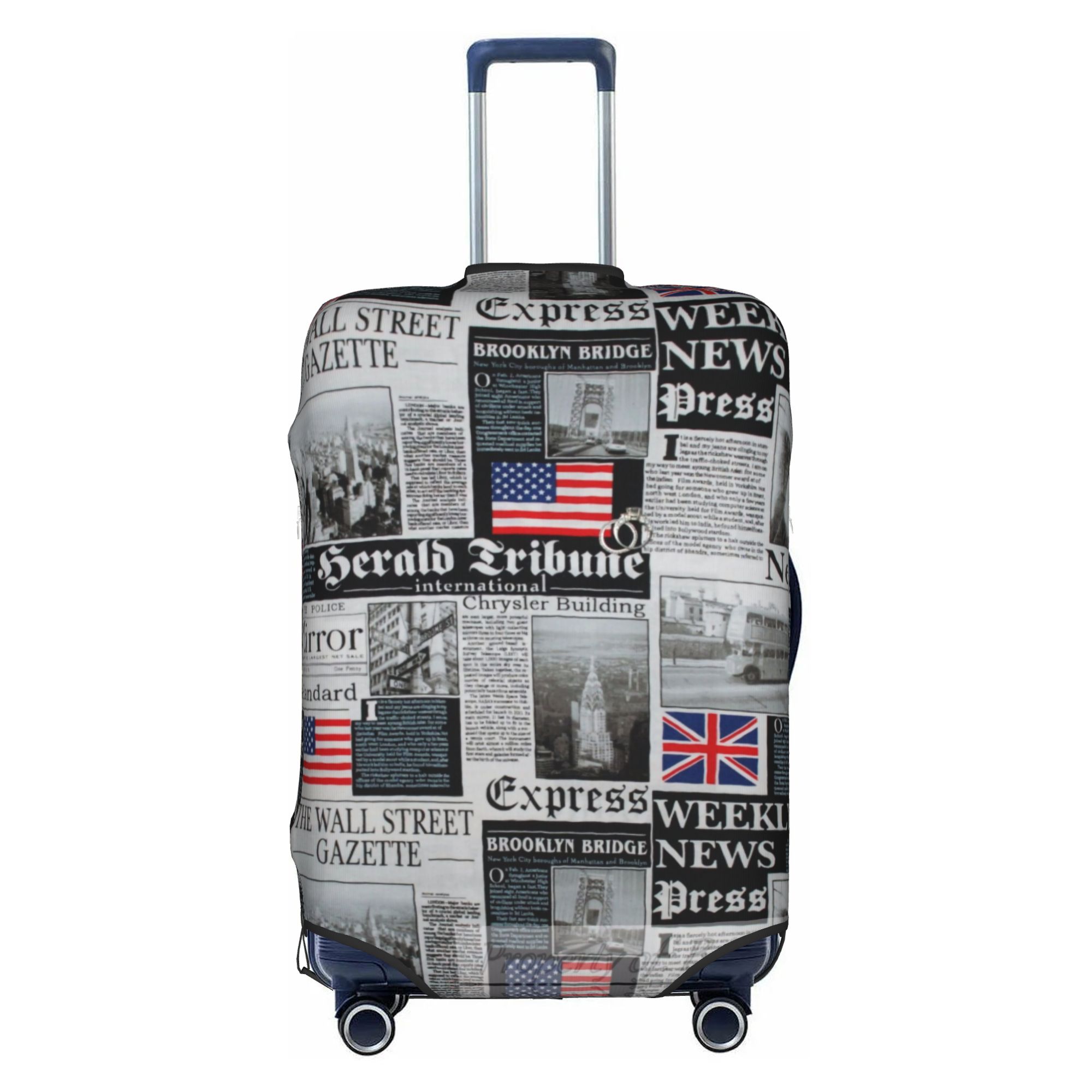 Travel Accessories London - Pokrowiec na walizkę z motywem Londynu,