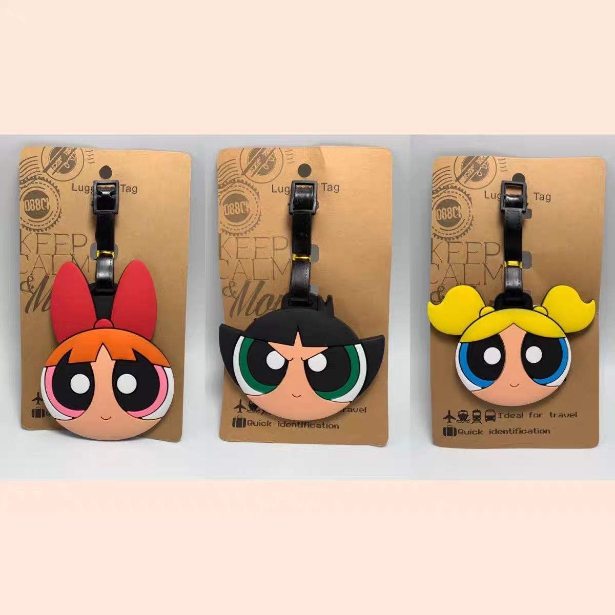 It Travel Accessories - Anime Dziewczyny Powerpuff Zawieszka do torby