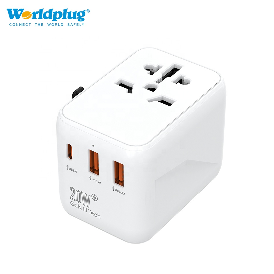 Travel Plug Type C - Ładowarka GaN 20W typu C, uniwersalna