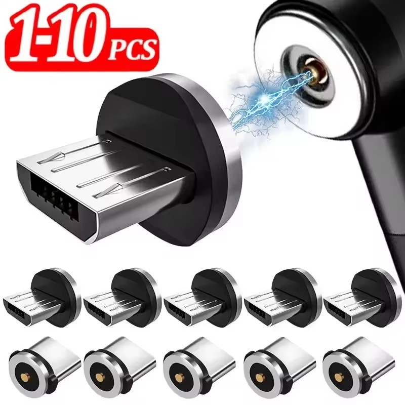 Travel Plug Type C - 1/5/10 SZT. Magnetyczne końcówki USB-A na
