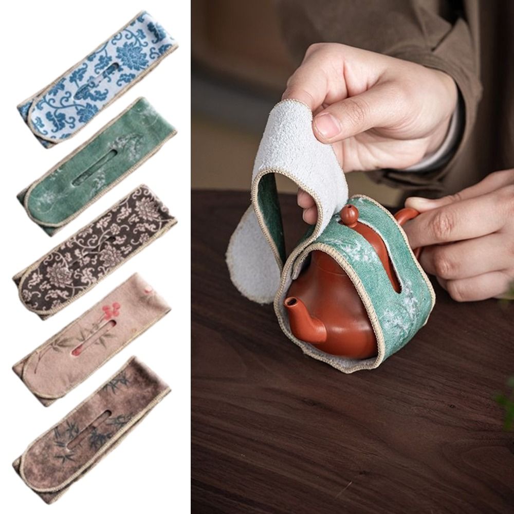 Travel Accessories Dropshipping - Retro Zamszowy Pokrowiec Ochronny na Zestaw