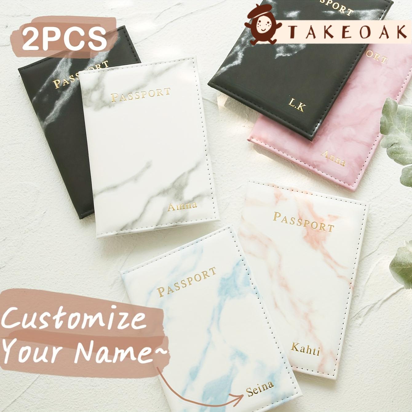 Travel Accessories Overseas - 2 SZT. Personalizowany Zestaw Etui na