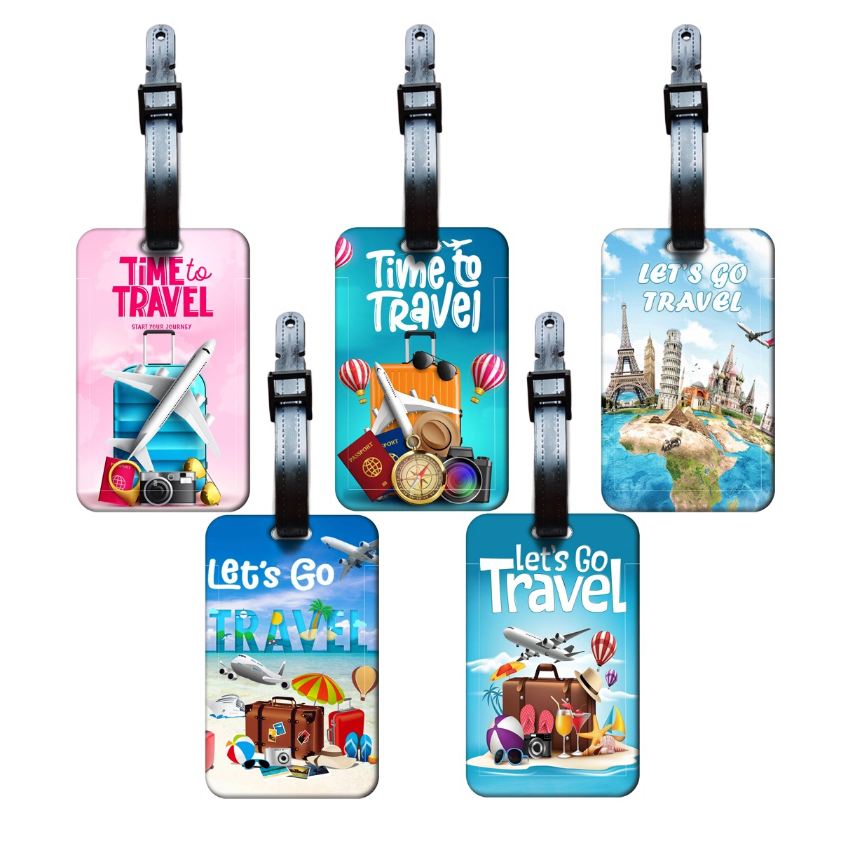 Travel Accessories Unique - Etykieta Bagażowa w Stylu Podróżniczym Męska