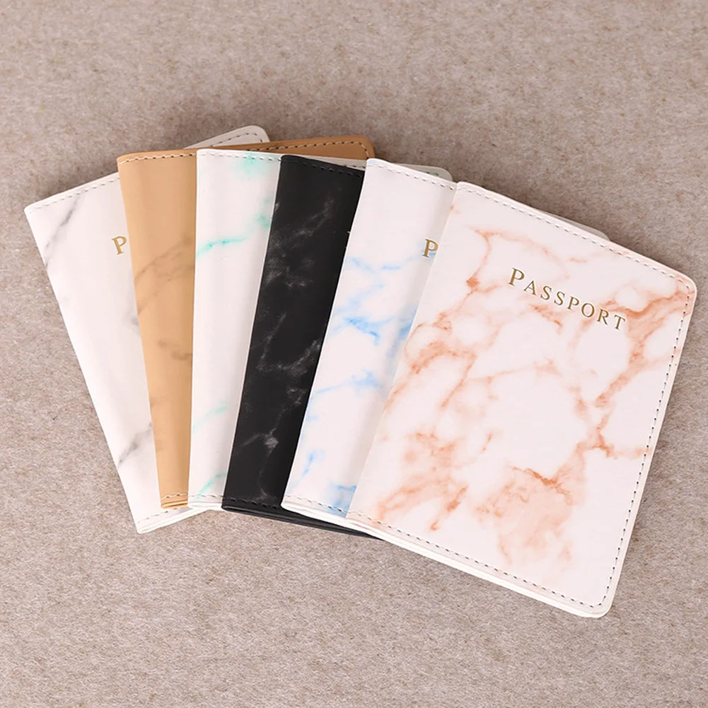 Travel Accessories Pouch For Women - Kobiety Mężczyźni Okładka na paszport Pu