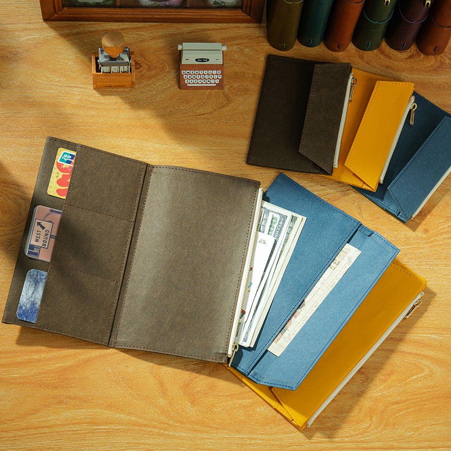 Travel Journal Accessories - Oryginalna torba do przechowywania z zamkiem