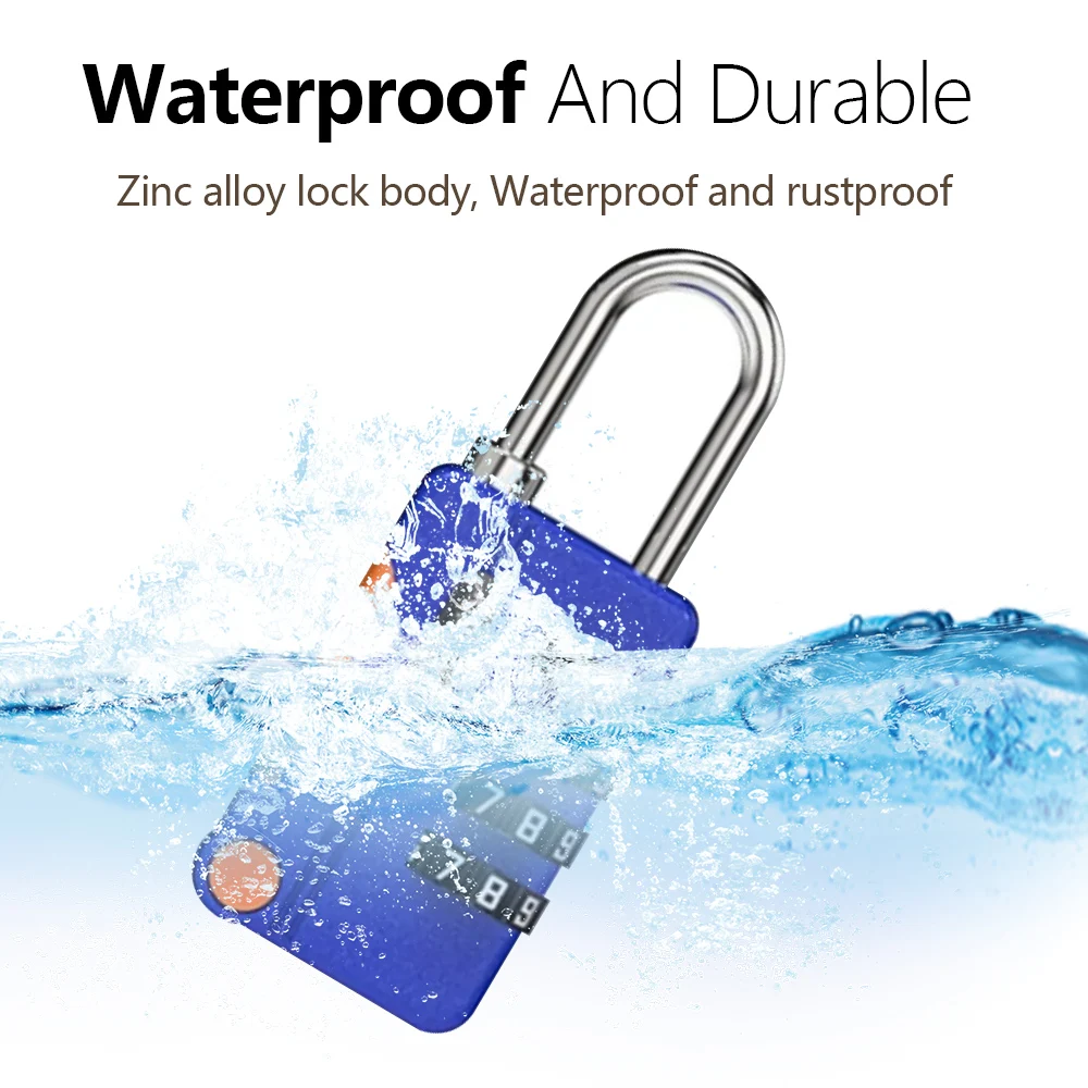 It Travel Accessories - Bezkluczykowy zamek szyfrowy 4-cyfrowy do podróży,