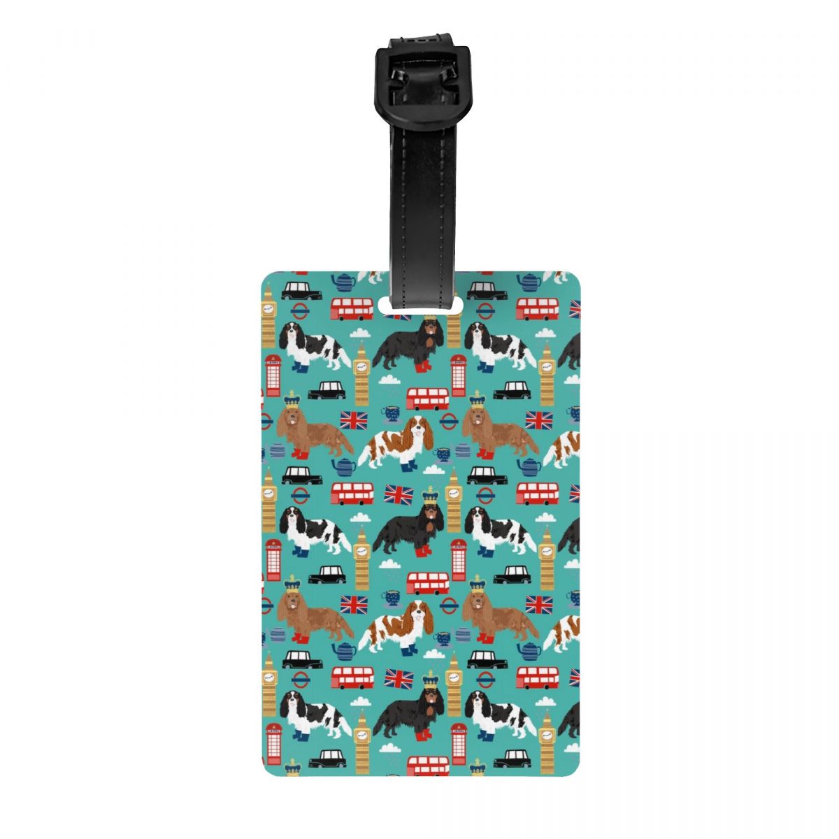 Travel Accessories London - Niestandardowe przywieszki bagażowe Cavalier King Charles