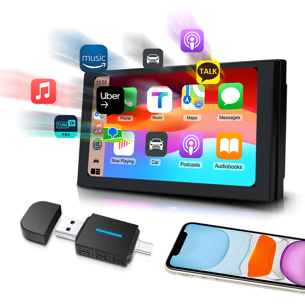 Travel Plug Type C - Bezprzewodowy adapter Android Auto Carplay Type-C