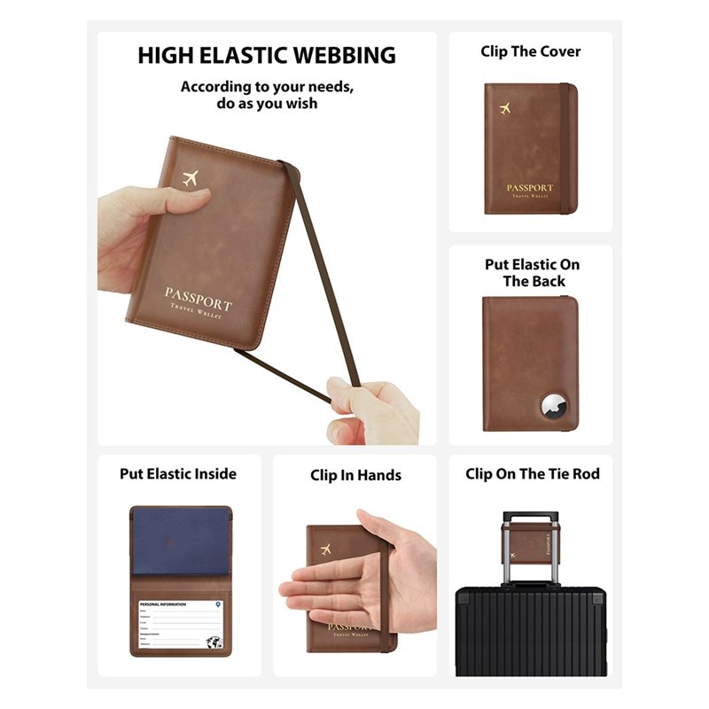 Etui na paszport ABRT z blokad – Travel Accessories Passport Holder recenzja i cena