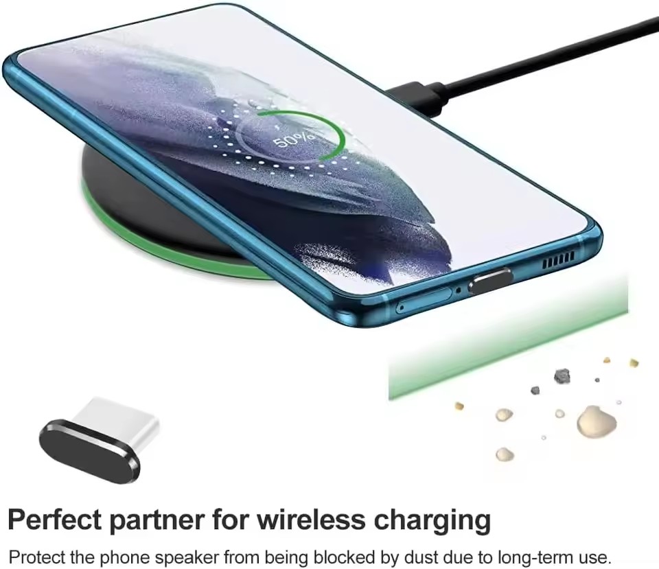 4 szt. Zatyczki USB C z szczot – Travel Plug Type C recenzja i cena