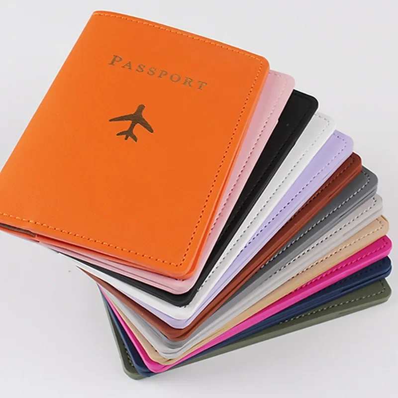 1PCS PU Leather Plane Passport – Travel Accessories On Plane recenzja i cena
