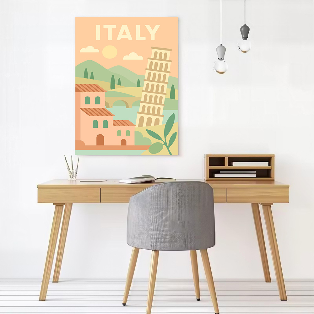 Włochy Podróże Obraz na Płótni – Travel Accessories Italy recenzja i cena