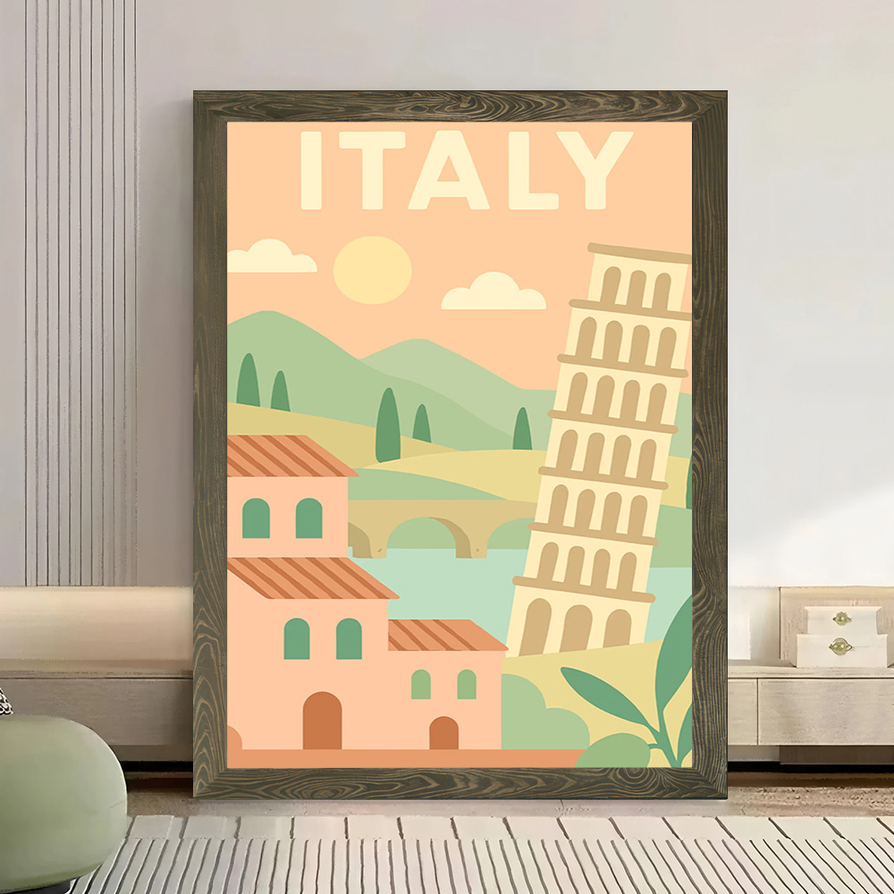 Włochy Podróże Obraz na Płótni – Travel Accessories Italy recenzja i cena