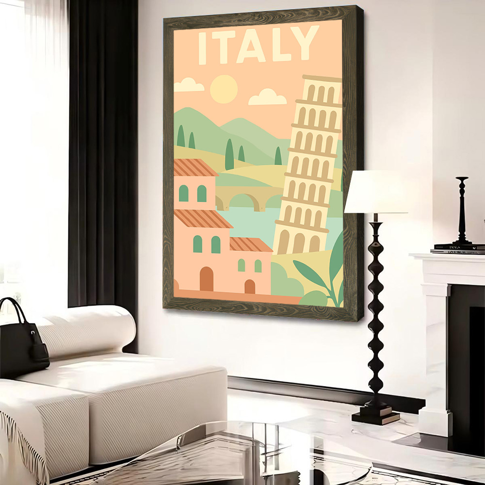 Włochy Podróże Obraz na Płótni – Travel Accessories Italy recenzja i cena