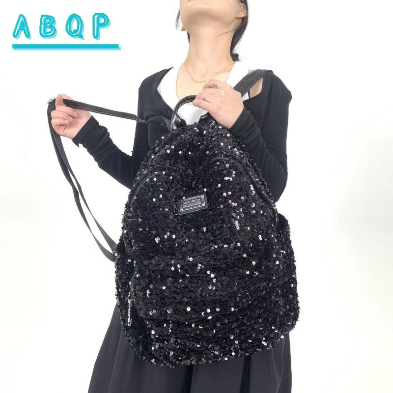 Nowy damski plecak z cekinami, – Travel Accessories Luxury Brands recenzja i cena