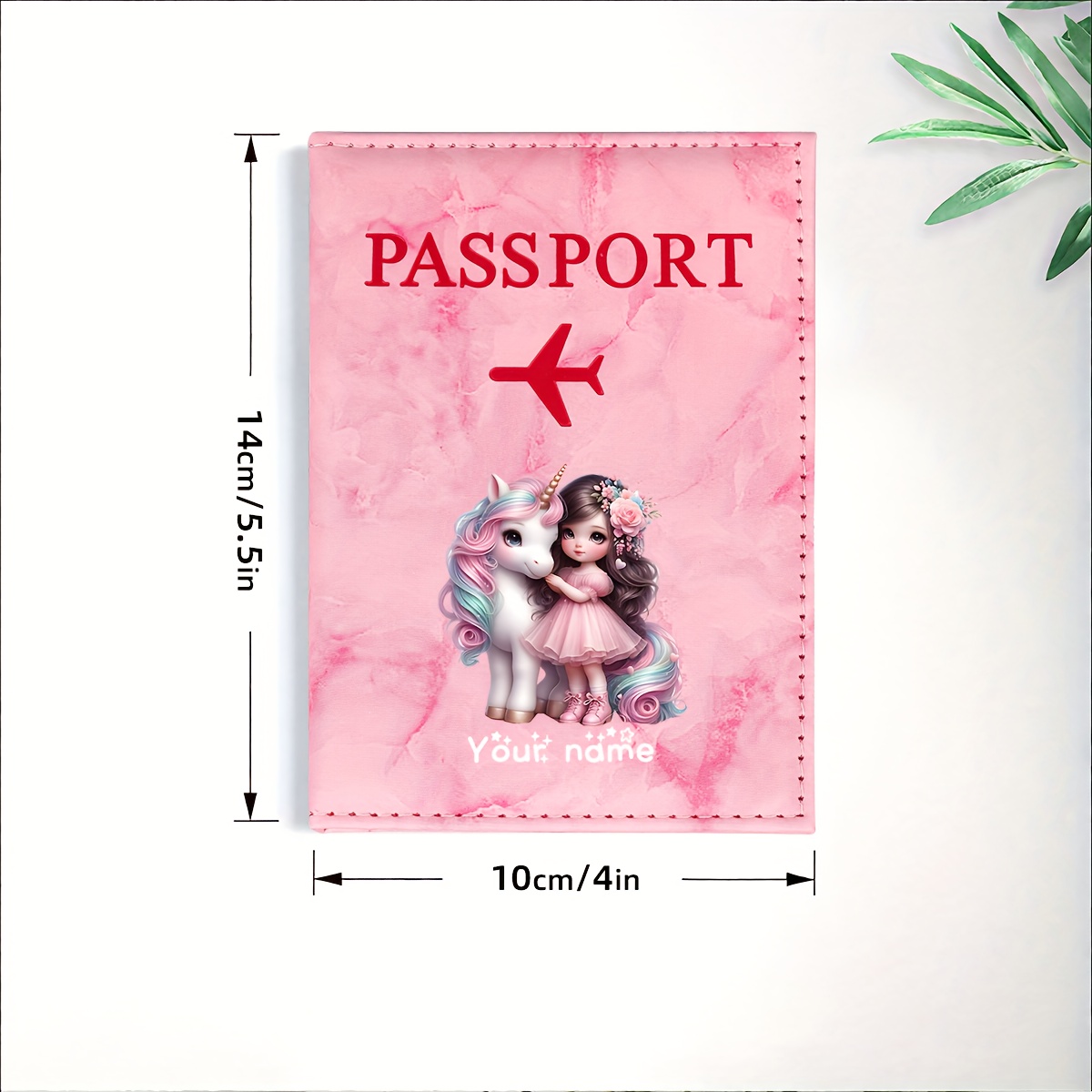 Portfel na paszport z PU z mot – Travel Accessories On Plane recenzja i cena