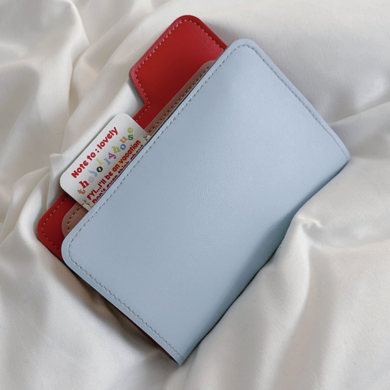 Ins Color Block Etui na paszpo – Travel Accessories Pouch For Women recenzja i cena