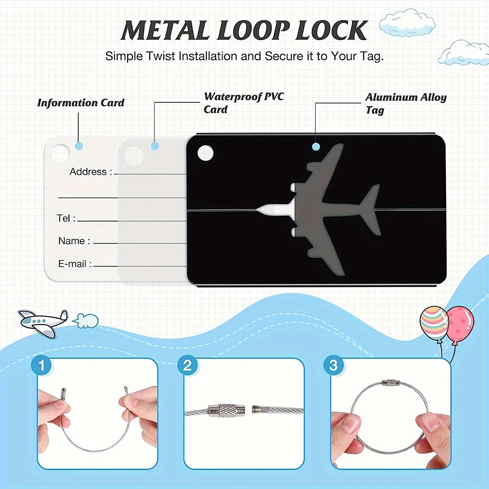 Przywieszka do bagażu podróżne – Travel Accessories On Plane recenzja i cena