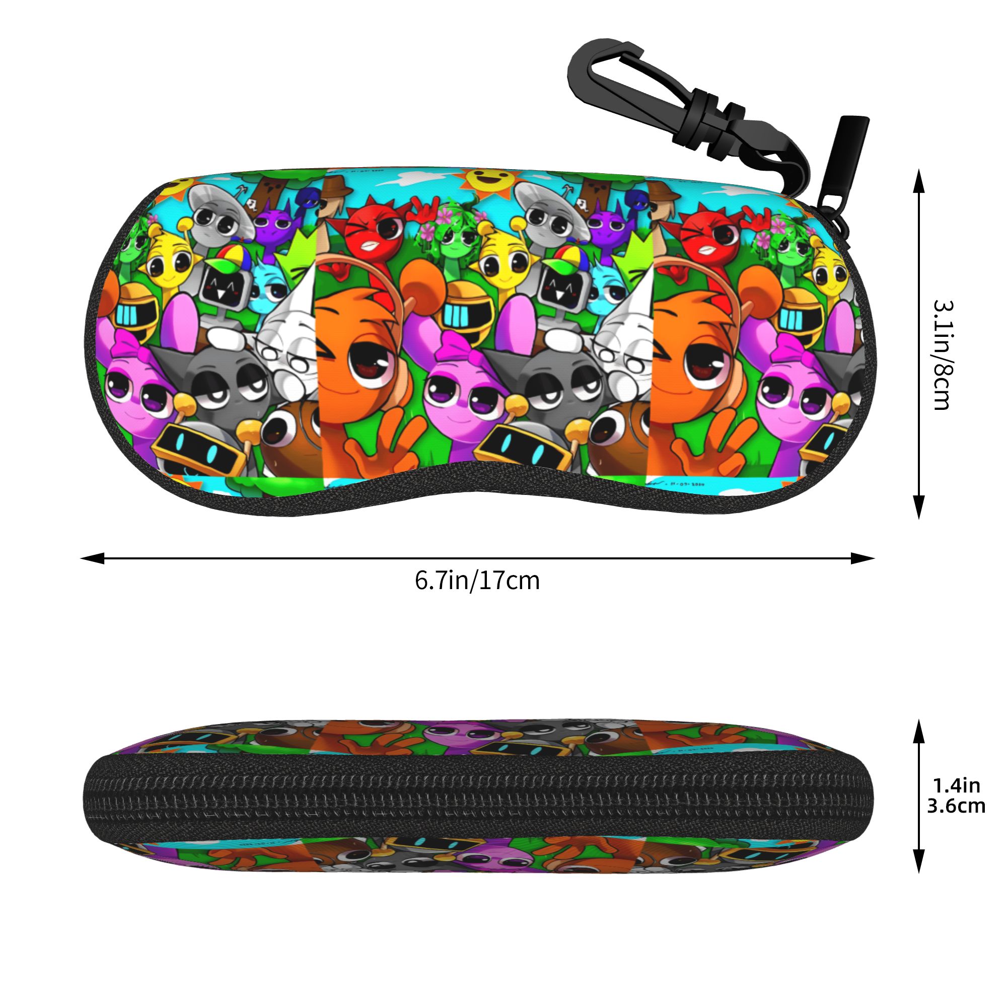 Etui na okulary S-Sprunki Game – Travel.Accessories News recenzja i cena