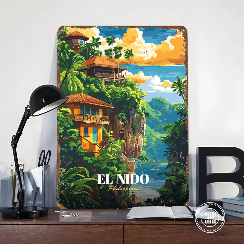 Plakat Podróżniczy El Nido Fil – Travel Accessories Philippines recenzja i cena