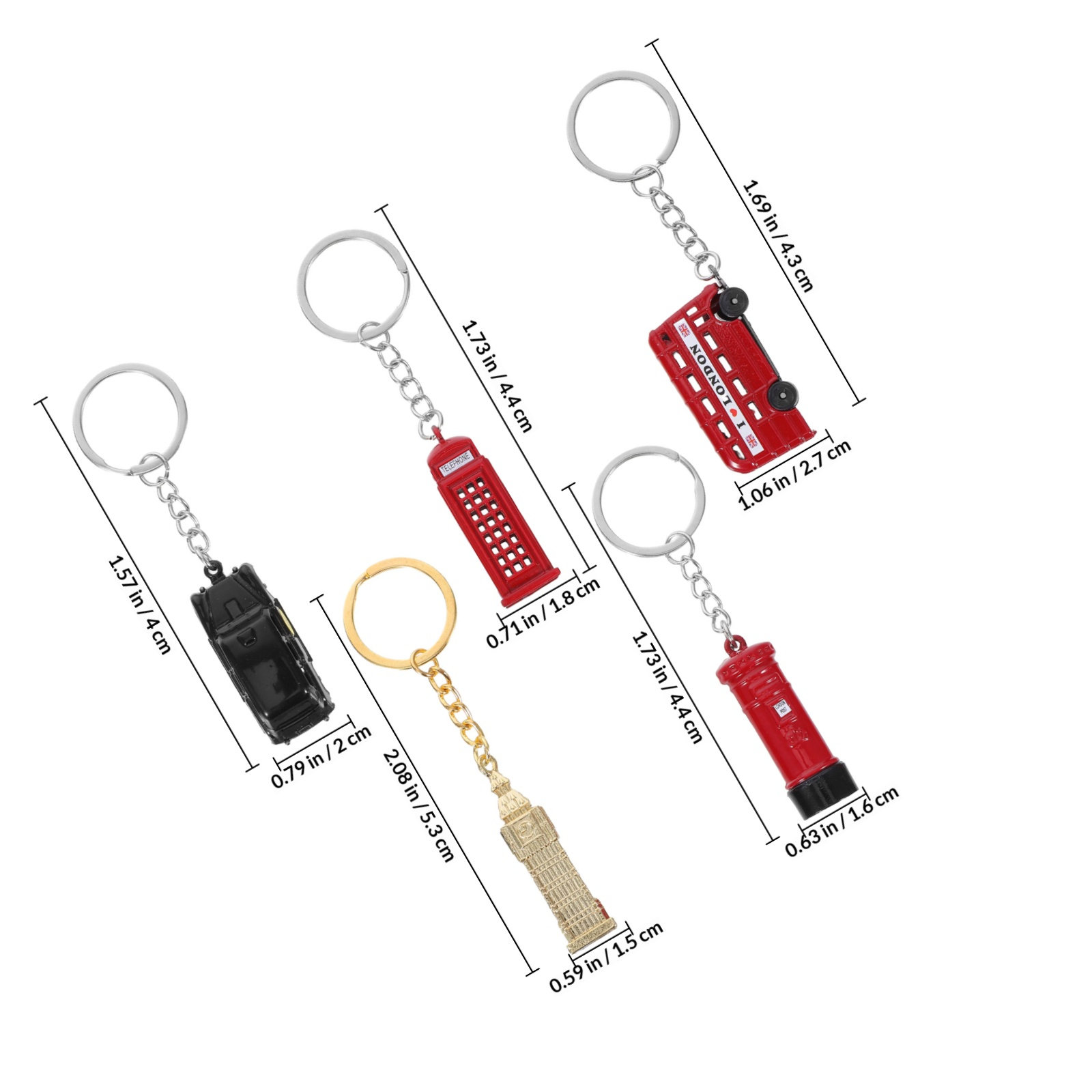 5 szt. Londyńskich Pamiątek Br – Travel Accessories London recenzja i cena