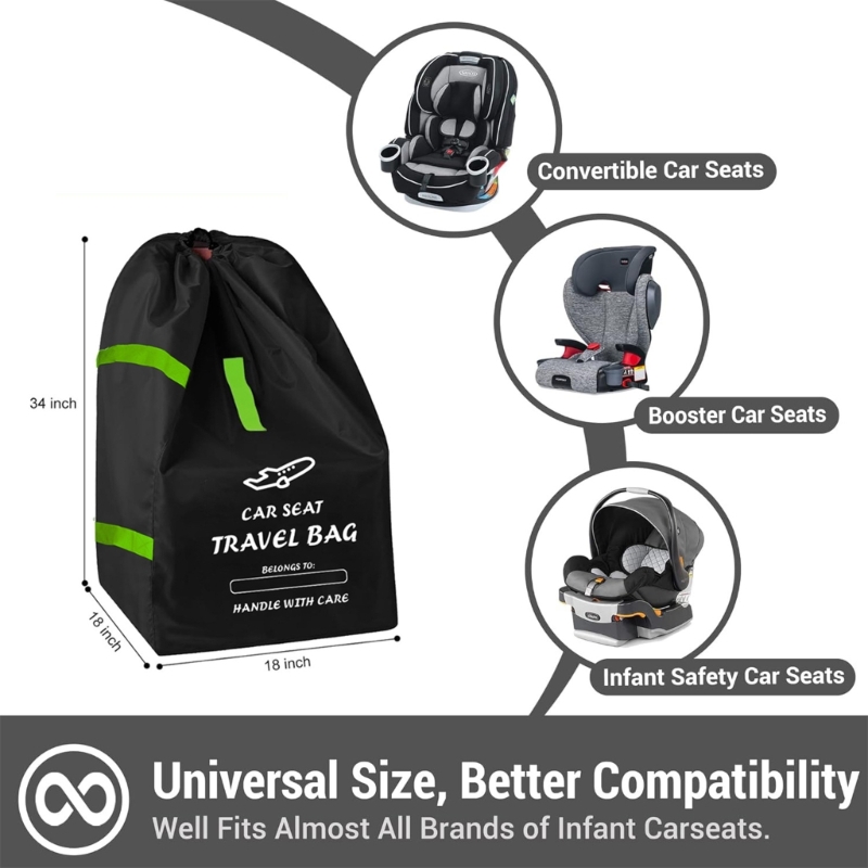 Pokrowiec na fotelik samochodo – Car Seat Travel Bag recenzja i cena