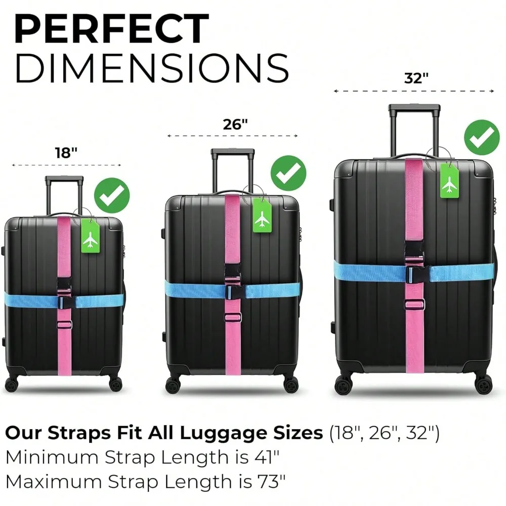 Zestaw pasków do bagażu z zawi – Travel Accessories Unique recenzja i cena