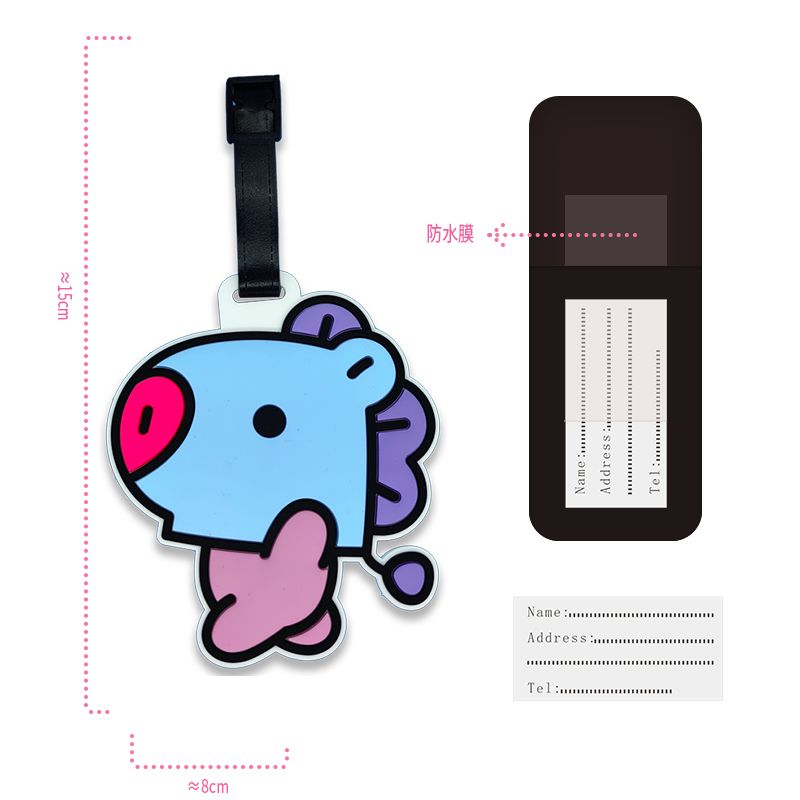 Uroczy breloczek BT21, kresków – It Travel Accessories recenzja i cena