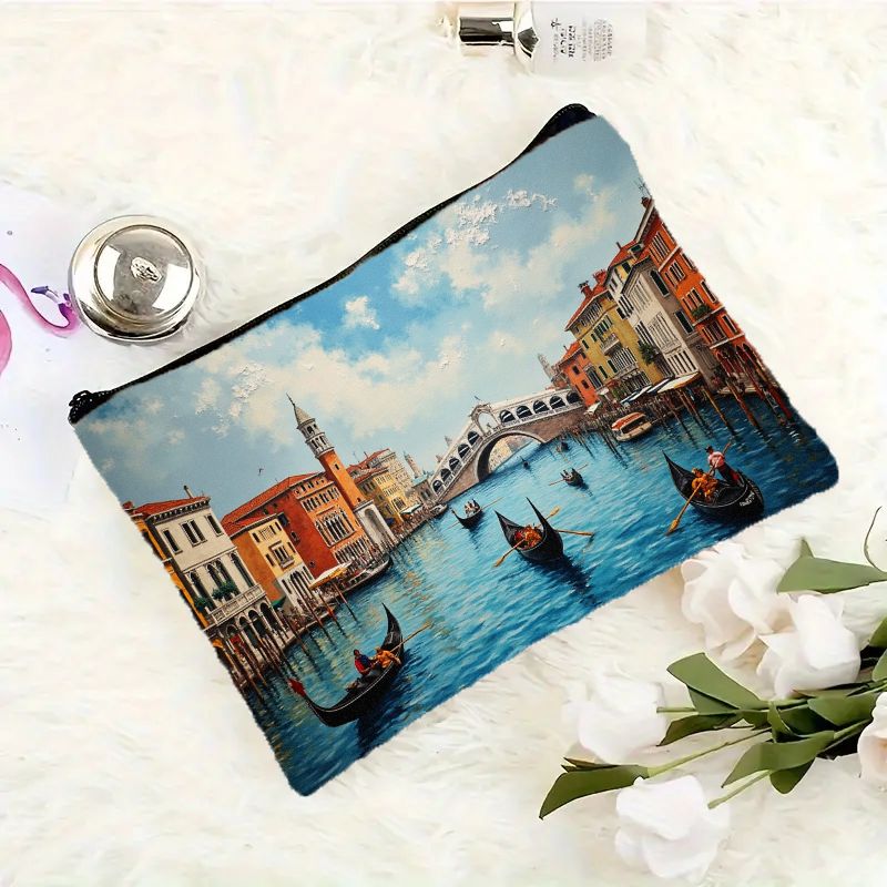 Kosmetyczka z motywem Wenecji, – Travel Accessories Italy recenzja i cena
