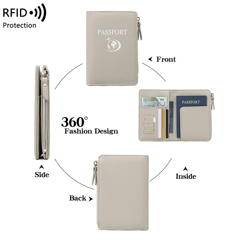 Damski etui na paszport z RFID – Travel Accessories Passport Holder recenzja i cena