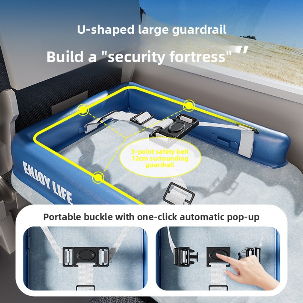 Nadmuchiwane łóżko samolotowe  – Car Seat Travel Bag recenzja i cena