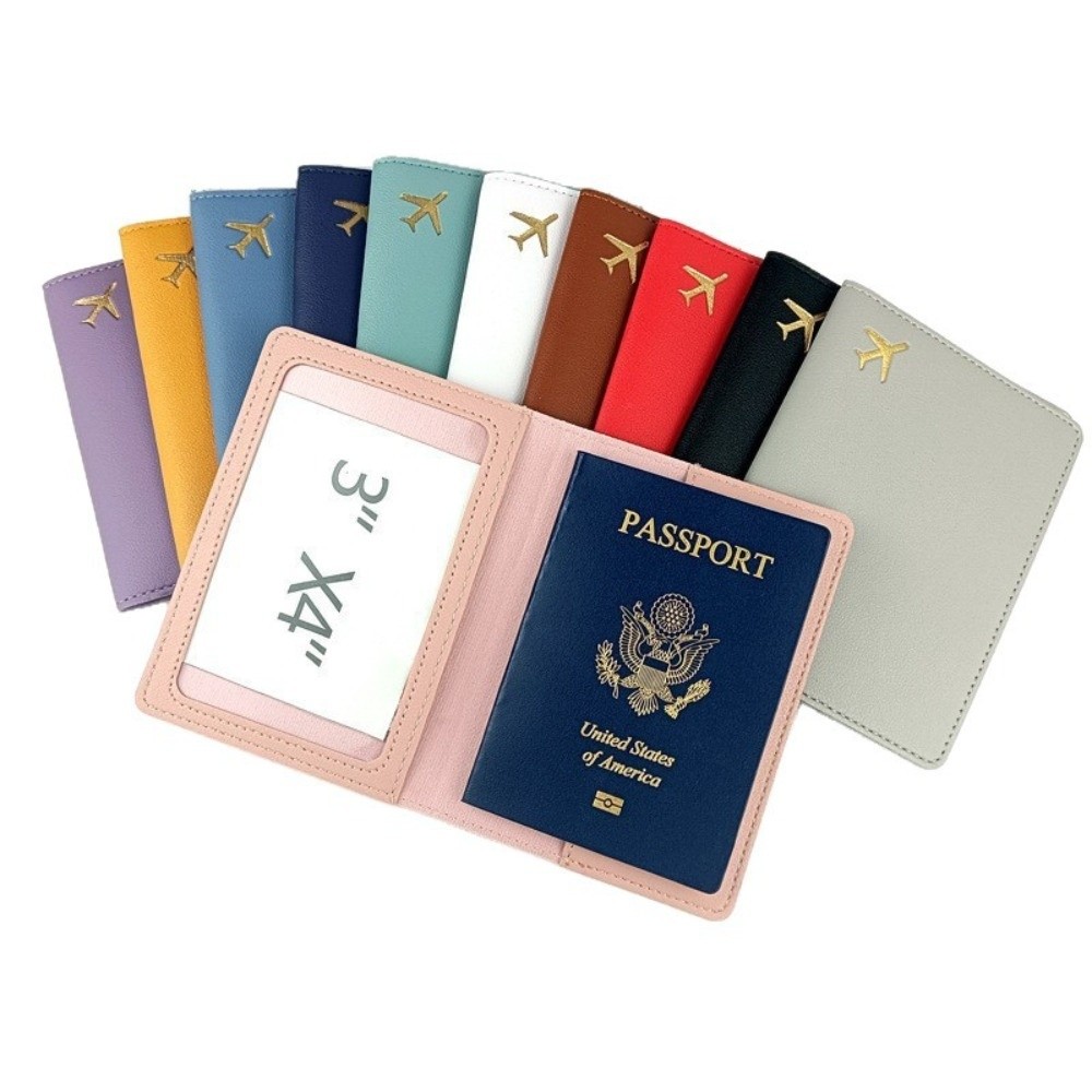 Etui na paszport ze skóry PU,  – Travel Accessories Italy recenzja i cena