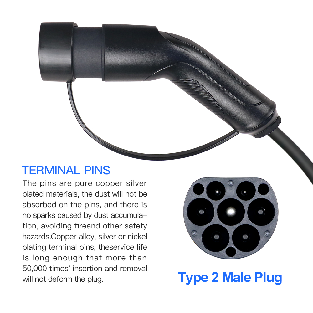 3.6KW 7.2 11 22KW Męski typ 2  – Travel Plug Type C recenzja i cena