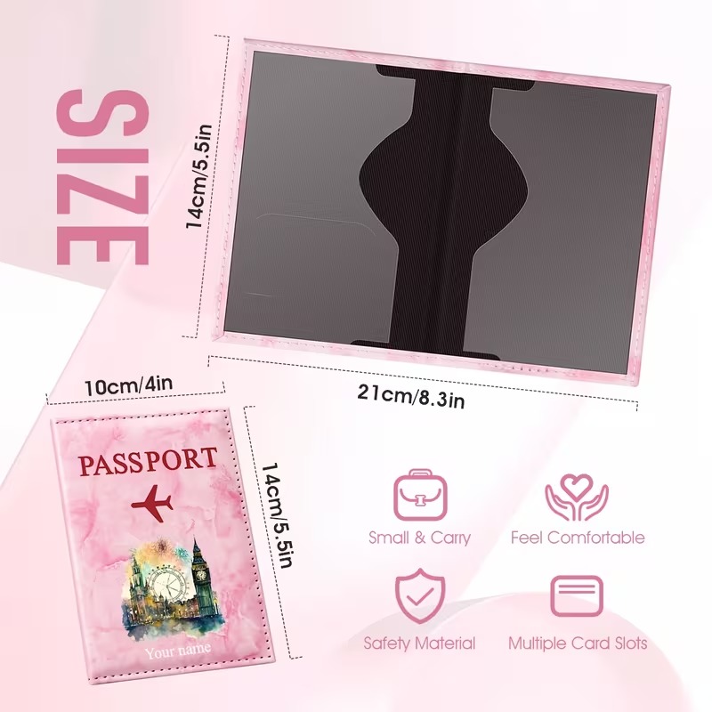 Etui na paszport z własnym imi – Travel Accessories London recenzja i cena