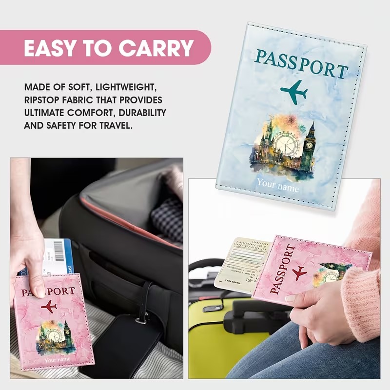 Etui na paszport z własnym imi – Travel Accessories London recenzja i cena