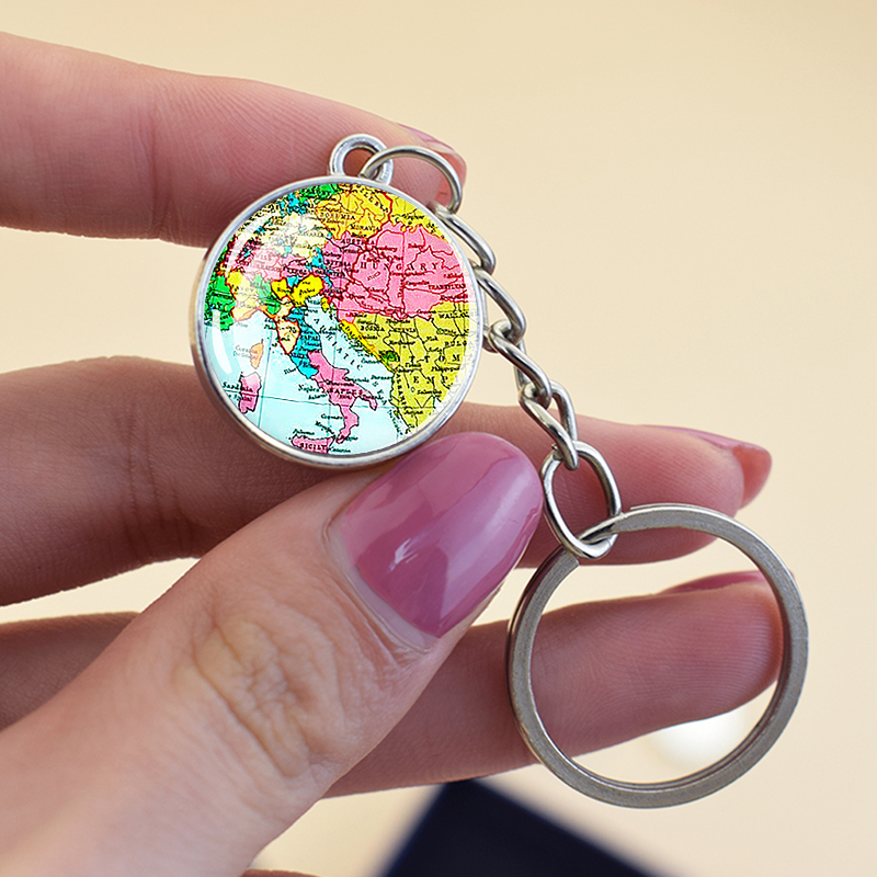Kraje europejskie Mapa Brelok  – Travel Accessories Italy recenzja i cena