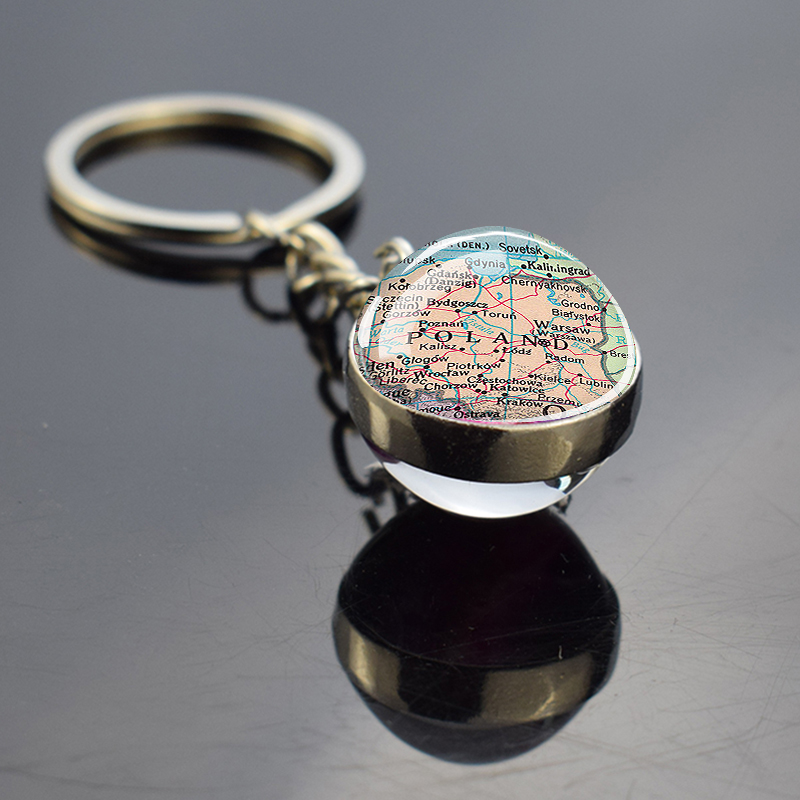 Kraje europejskie Mapa Brelok  – Travel Accessories Italy recenzja i cena